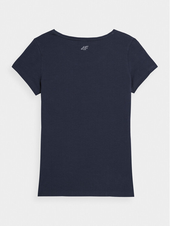 4F 4F T-Shirt 4FMM00TTSHF731-30S Σκούρο μπλε