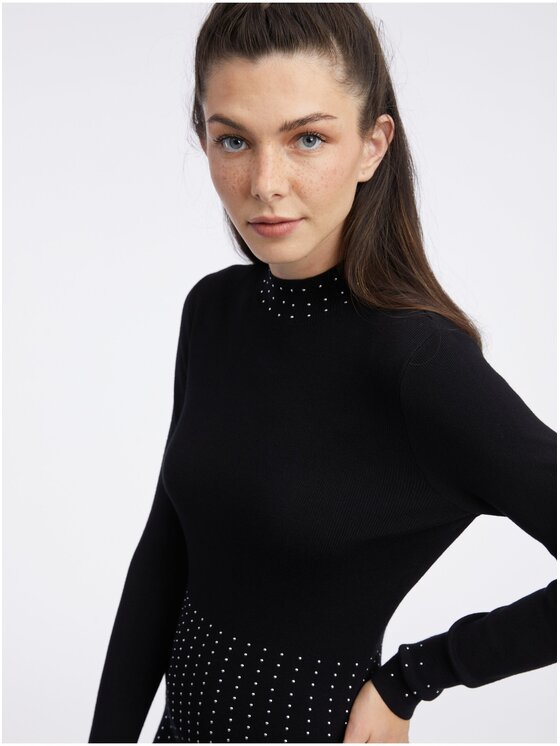 Orsay Orsay Sukienka 530417660000__M Czarny Regular Fit