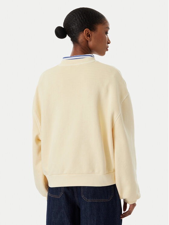 Tommy Hilfiger Tommy Hilfiger Суитшърт Crest Embroidery WW0WW48733 Бежов Relaxed Fit