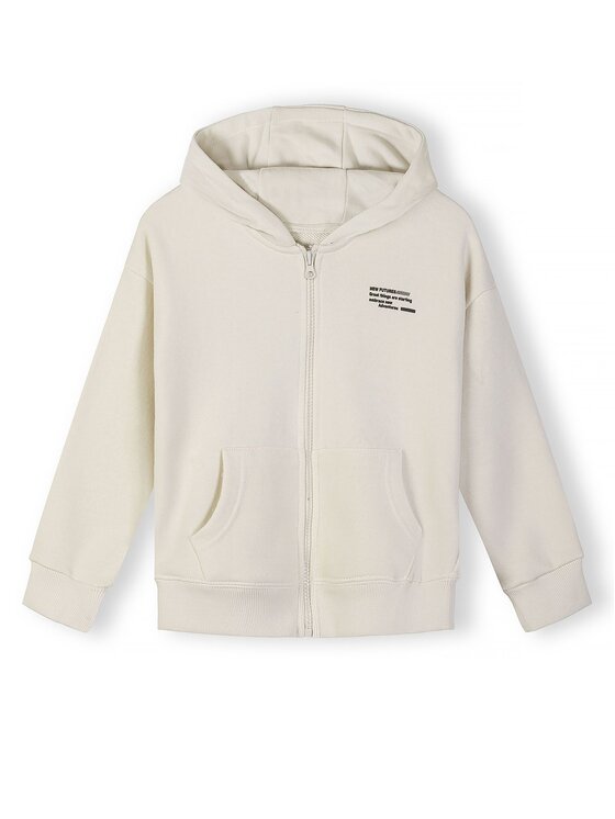 minoti minoti Bluza NOSFLEECE404 Écru Loose Fit
