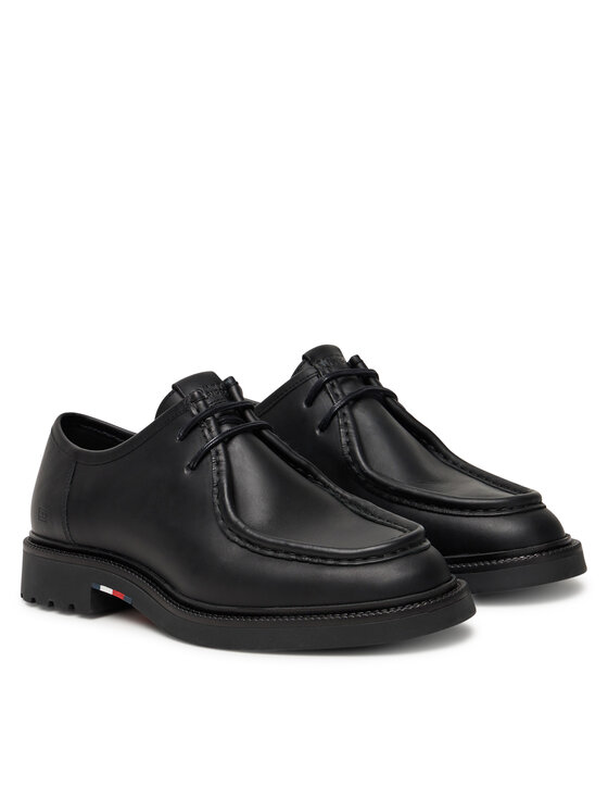 Tommy Hilfiger Tommy Hilfiger Cipele Comfort Lwt Moc Toe FM0FM05588 Crna
