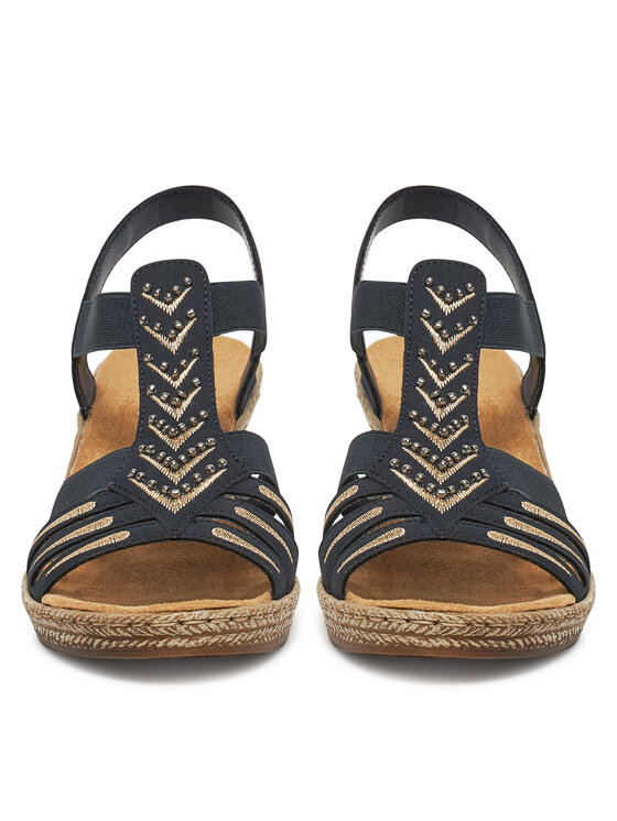Rieker Rieker Sandalen V2461-14 Dunkelblau