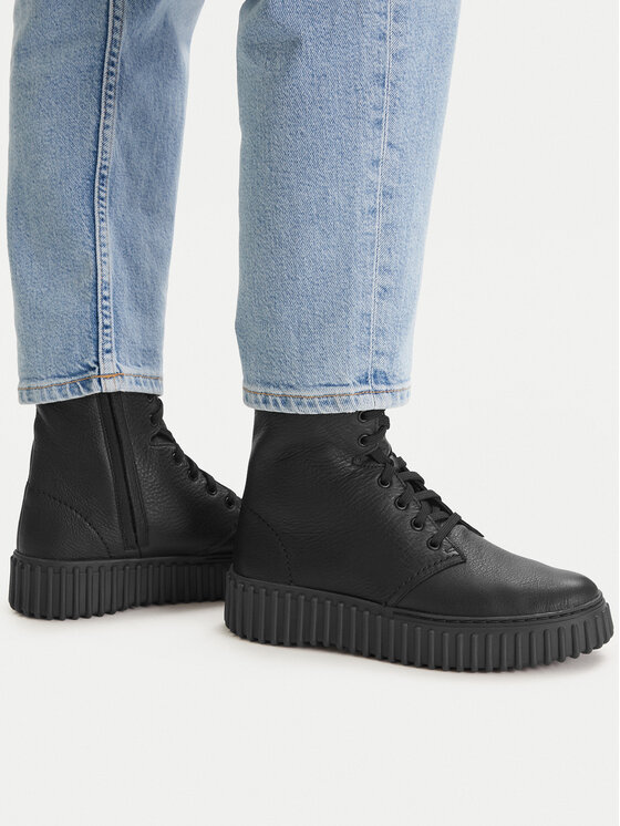 Clarks Clarks Черевики Torhill Style 26182918 Чорний