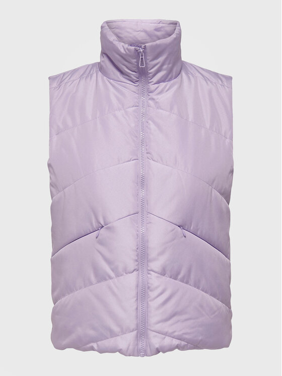 JDY JDY Bezrękawnik Porto 15281761 Fioletowy Regular Fit