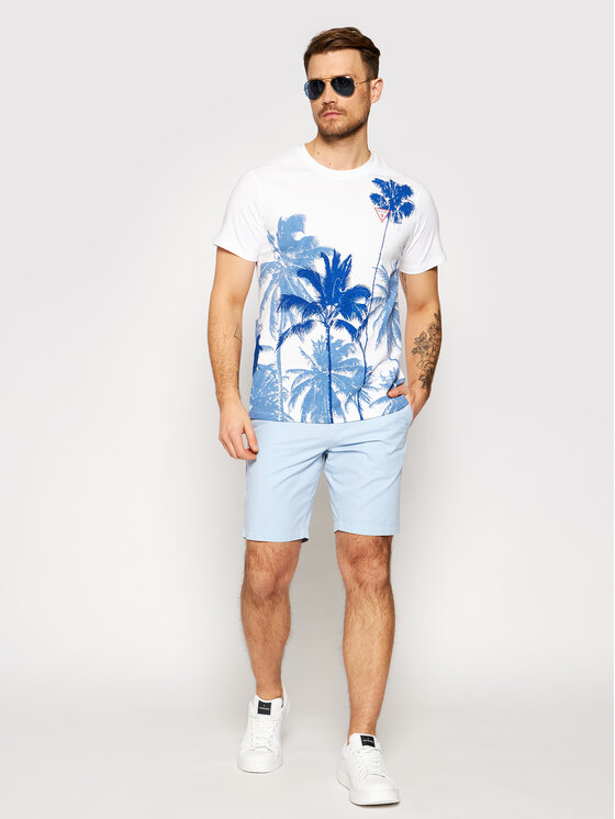 Guess T Shirt M1gi85 K8fq1 Weiss Regular Fit Modivo De