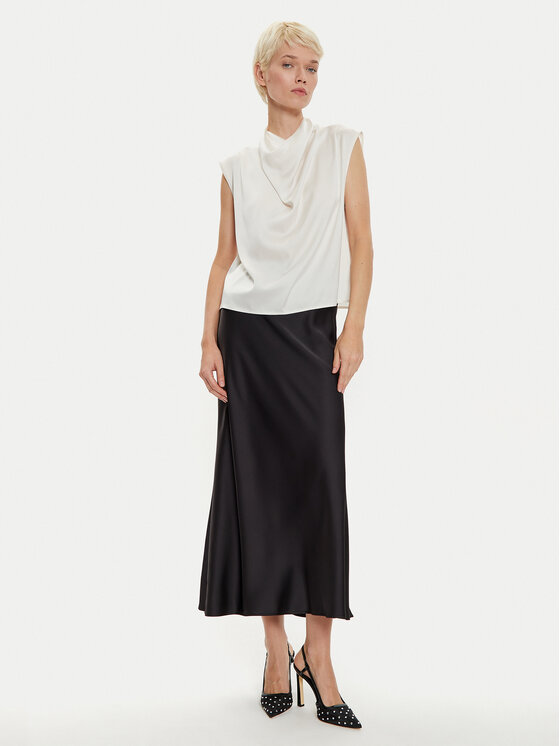 Imperial Imperial Φούστα maxi GHN4IBA Μαύρο Regular Fit