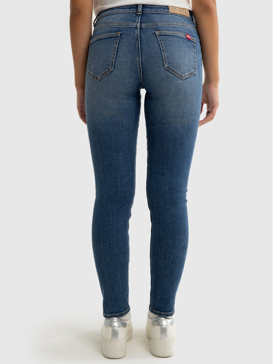 BIG STAR BIG STAR Jeansy LAYLA Granatowy Skinny Fit