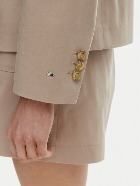 Tommy Hilfiger Tommy Hilfiger Sakko WW0WW47179 Beige Slim Fit