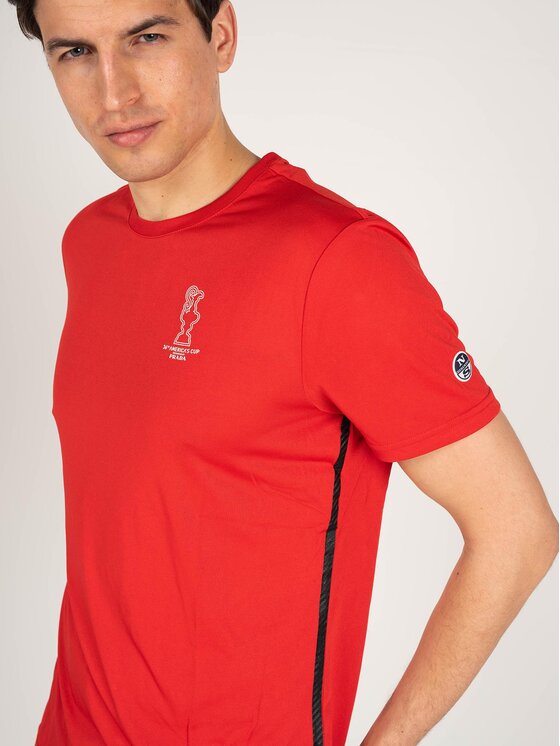 North Sails North Sails T-shirt 45 2302 000 | T-shirt Foehn Rosso Regular Fit