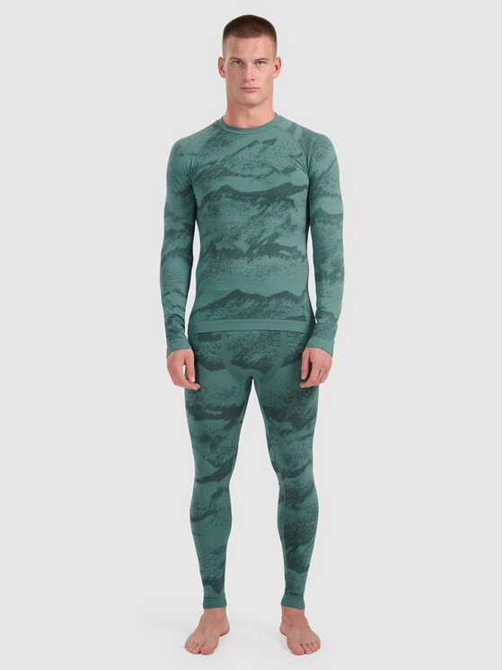 4F 4F Bielizna termoaktywna górna SKI PERFORMANCE Khaki
