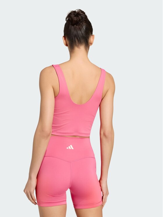 adidas adidas Koszulka techniczna 158405 Różowy Fitted Fit