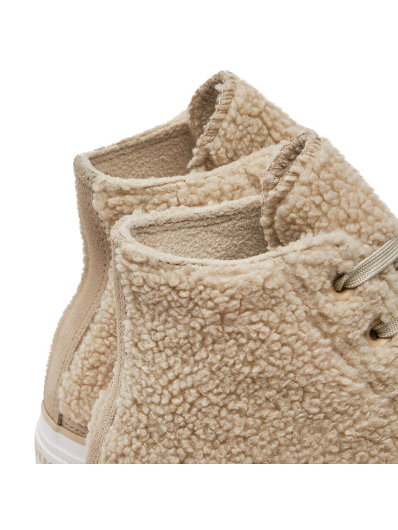 Converse Converse Modne superge Chuck Taylor All Star Lift Platform Sherpa A05509C Bež