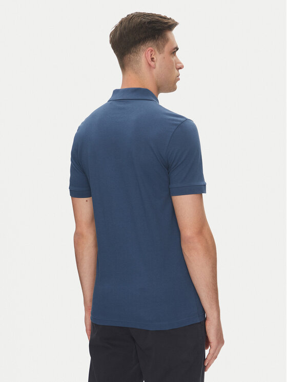 BOSS BOSS Polo marškinėliai Passenger 50507803 Mėlyna Slim Fit