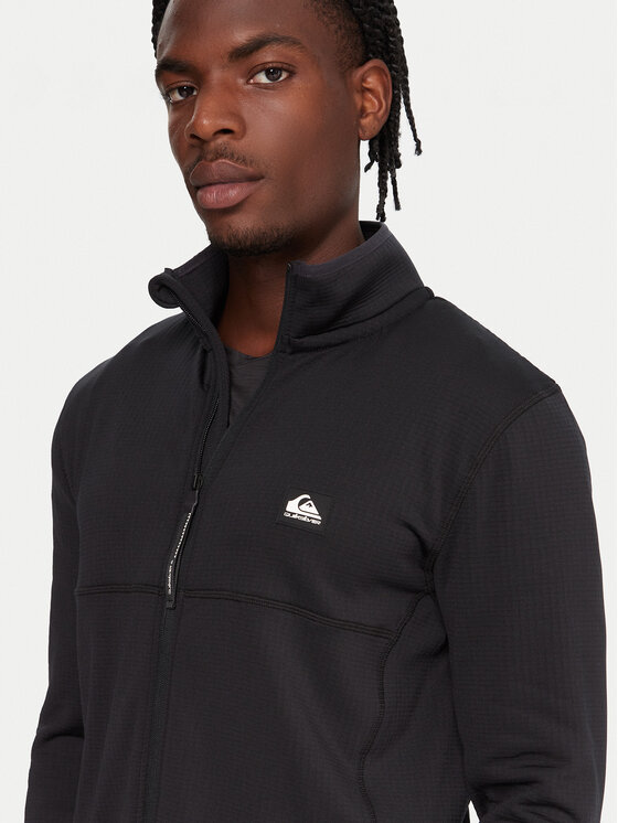 Quiksilver Quiksilver Funkční mikina Steep Point EQYPF03078 Černá Slim Fit