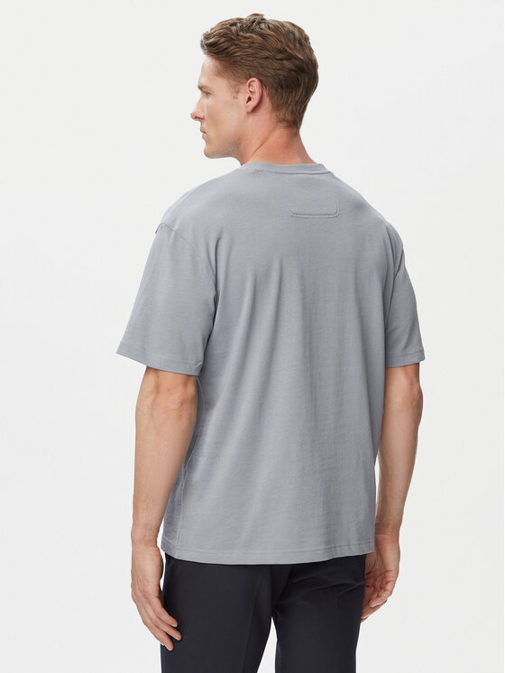 BOSS BOSS Marškinėliai 50519368 Pilka Regular Fit
