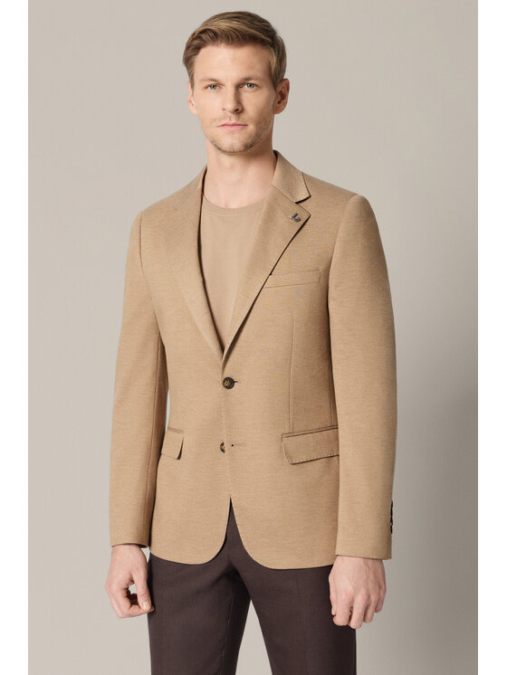 Lancerto Lancerto Marynarka Finalborgo MA131126000007 Beżowy Slim Fit