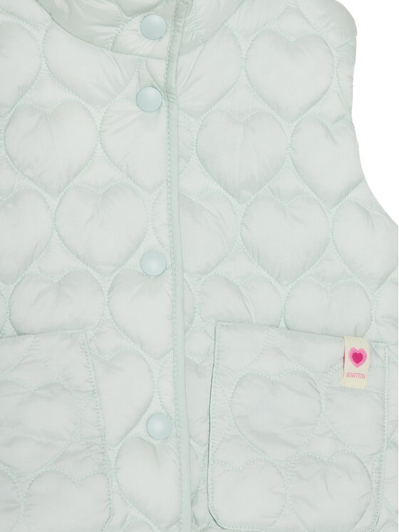 United Colors Of Benetton United Colors Of Benetton Жилет 2YCUGJ00L Блакитний Regular Fit