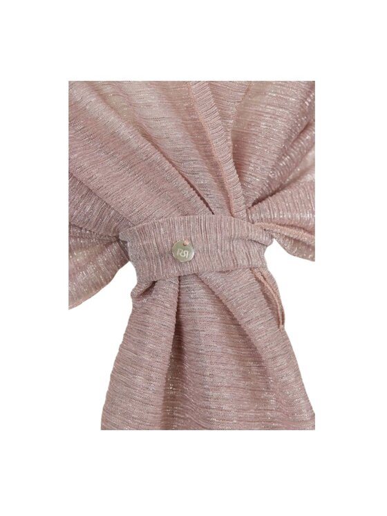 Rinascimento Rinascimento Μαντήλι Stola donna con nodo Ροζ