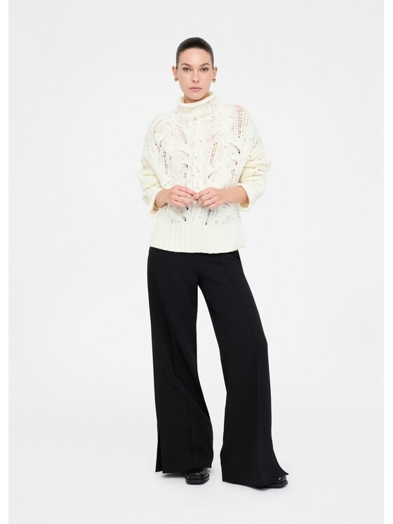 Liu Jo Liu Jo Pantaloni di tessuto MF5517TS89622222 Nero Carrot Fit