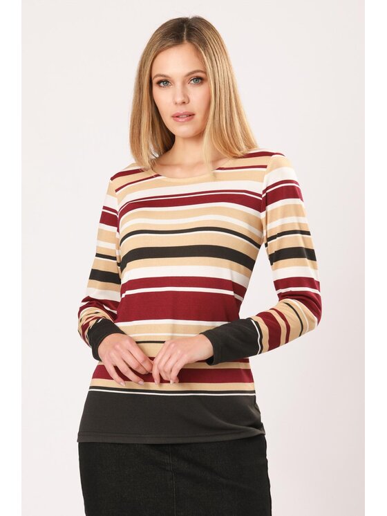QUIOSQUE QUIOSQUE Halenka UNIT BLOUSE Barevná Regular Fit