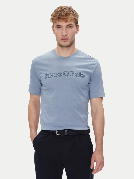 Marc O'Polo Marc O'Polo T-Shirt 526 2012 51154 Niebieski Regular Fit