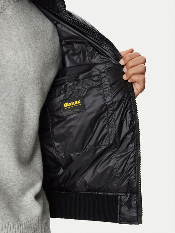 Blauer Blauer Пуховик Robert 26WBLUC03138 Чорний Regular Fit