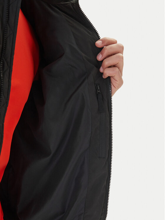 Element Element Kurtka przejściowa Classic Puffer ELYJK00287 Czarny Regular Fit