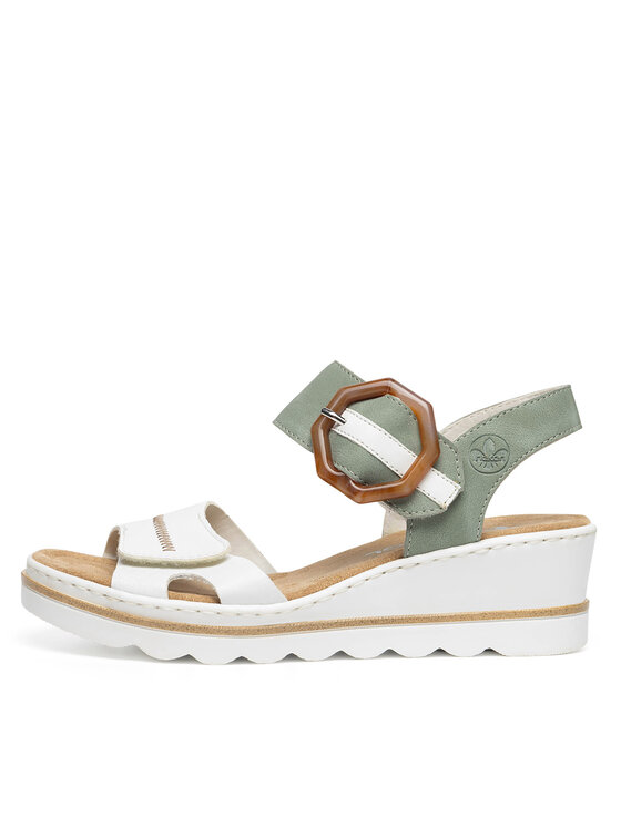 Rieker Rieker Sandali 67476-81 Zelena