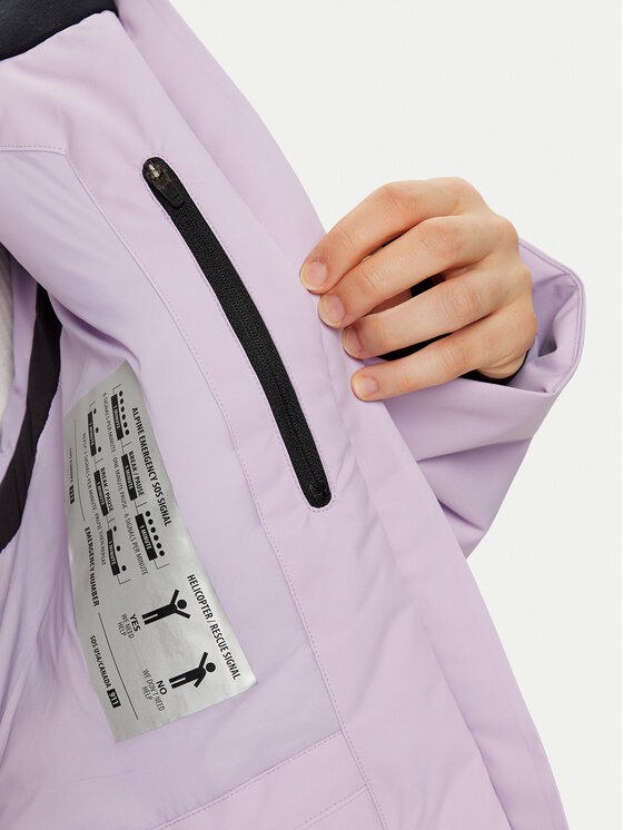 4F 4F Skijacke 4FWAW24TTJAF582 Violett Regular Fit