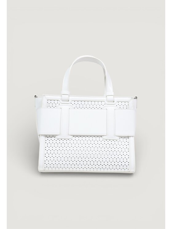 Armani Exchange Armani Exchange Borsetta SHOPPING BAG Bianco
