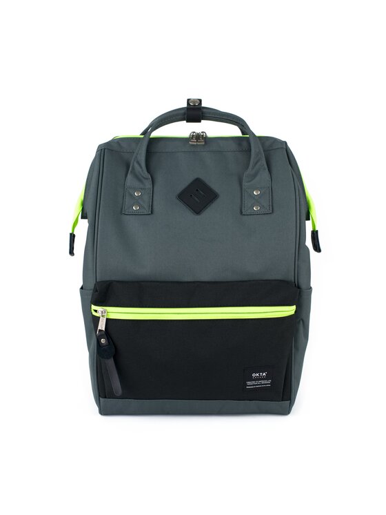 Plecak Himawari, Szary, No. 4 Neon