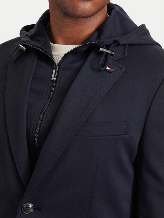 Tommy Hilfiger Tommy Hilfiger Sakko MW0MW44737 Dunkelblau Regular Fit