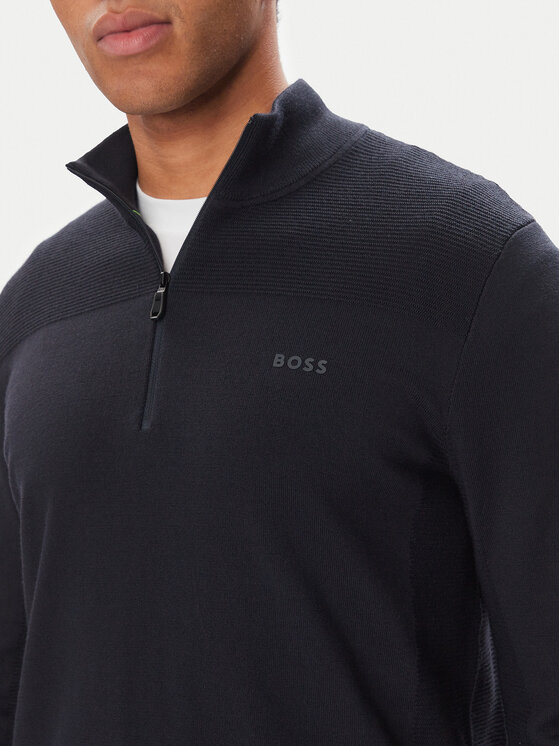 BOSS BOSS Светр Momentum-X QZ 50547898 Cиній Regular Fit