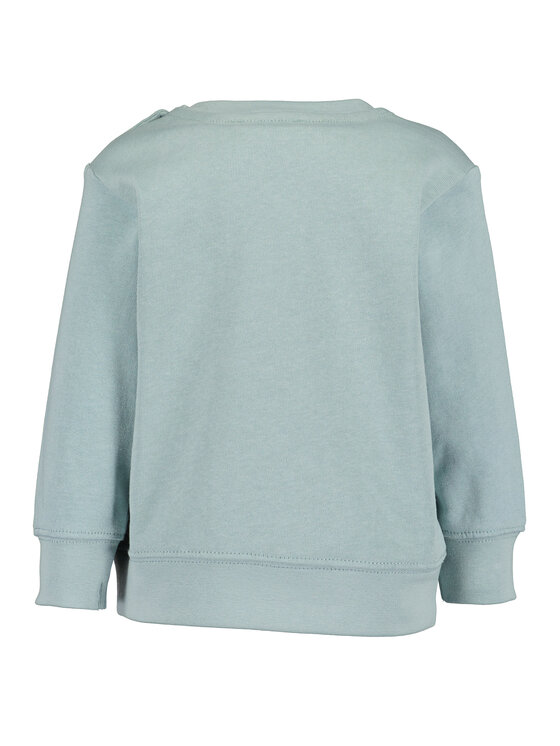 Blue Seven Blue Seven Felpa 957070 X Verde Regular Fit