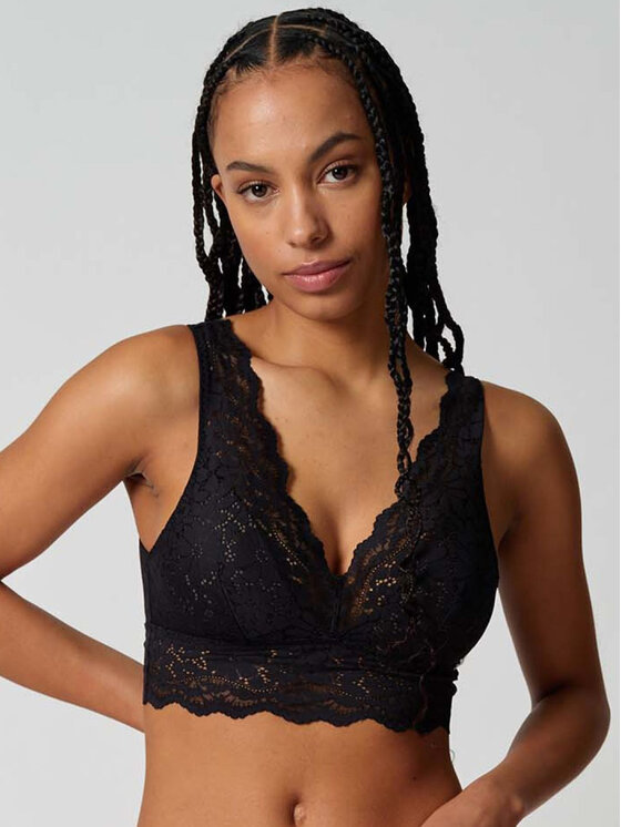 Skiny Skiny Podprsenka bez kostic 82902 Černá