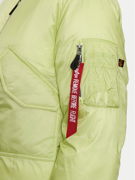 Alpha Industries Alpha Industries Μπόμπερ μπουφάν 148004 Πράσινο Regular Fit