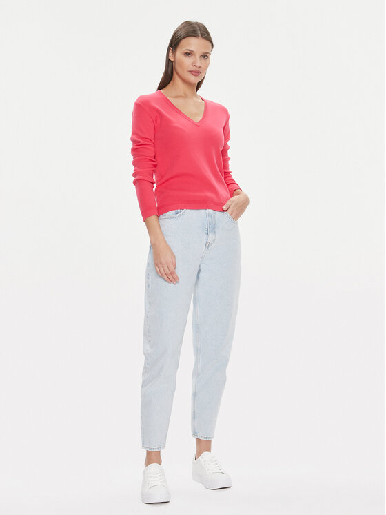 United Colors Of Benetton United Colors Of Benetton Pullover 1091D4625 Rosa Regular Fit