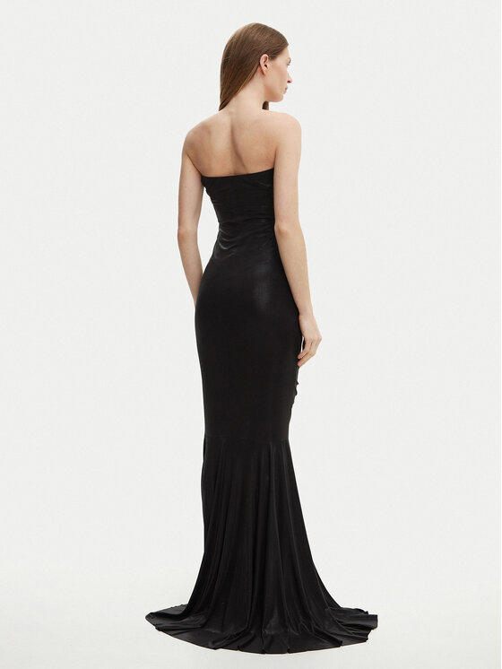 NORMA KAMALI NORMA KAMALI Večerní šaty ST3243LMD47001 Černá Slim Fit