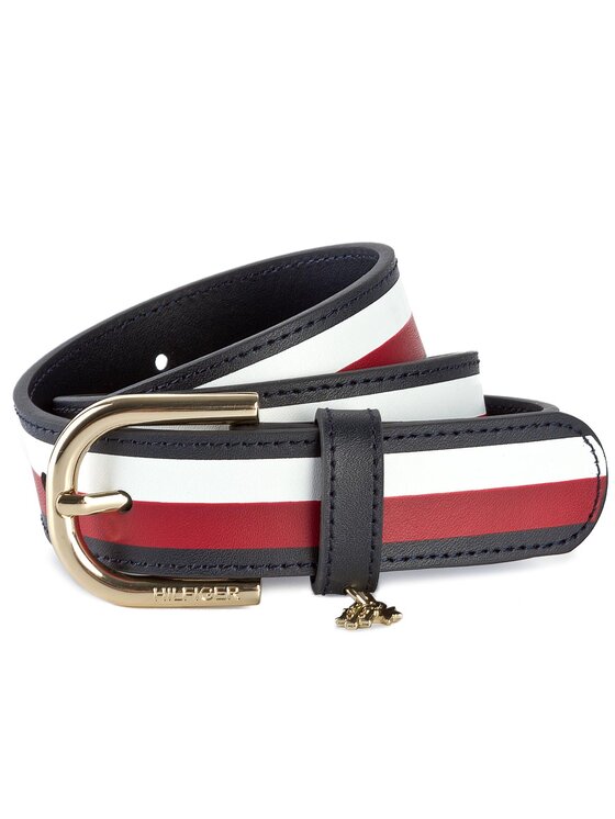 Tommy Hilfiger Tommy Hilfiger Cintura da donna Th Charm Belt 3.0 CM AW0AW04447 Multicolore