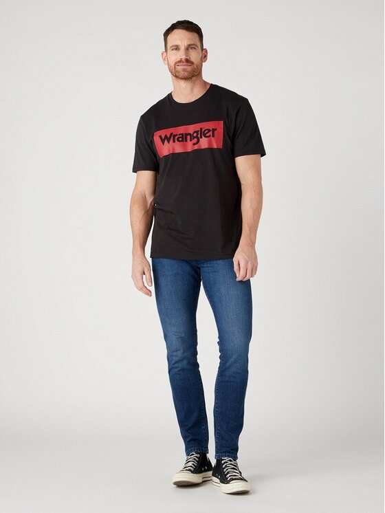 Wrangler Wrangler Jeansy W14XOC42G Niebieski Slim Fit