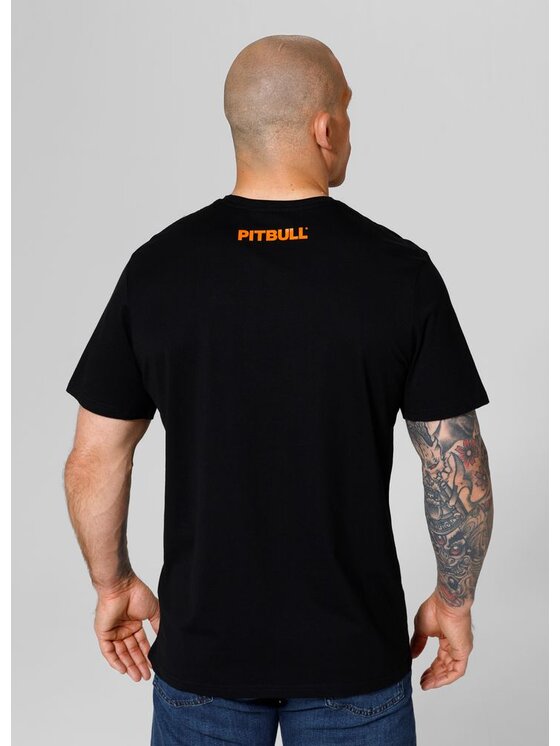 PITBULL PITBULL T-Shirt Koszulka Czarny Regular Fit