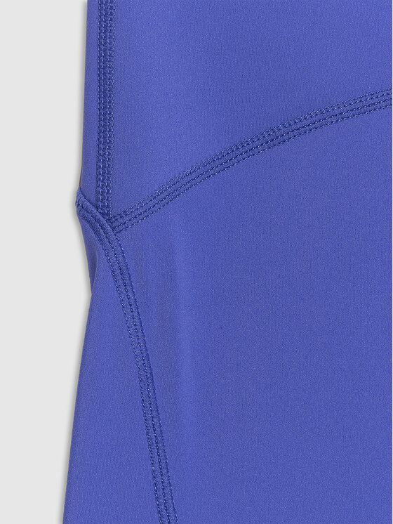 4F 4F Legginsy TRAINING Niebieski Slim Fit