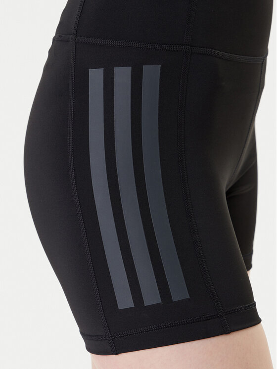 adidas adidas Pantaloni scurți ciclism Optime 3-Stripes JG6144 Negru Slim Fit