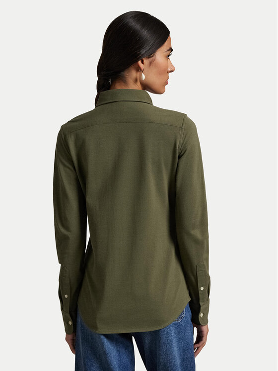 Polo Ralph Lauren Polo Ralph Lauren Marškiniai 211924258014 Chaki Slim Fit