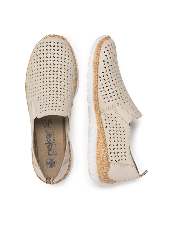 Rieker Rieker Pantofi N4251-60 Bej