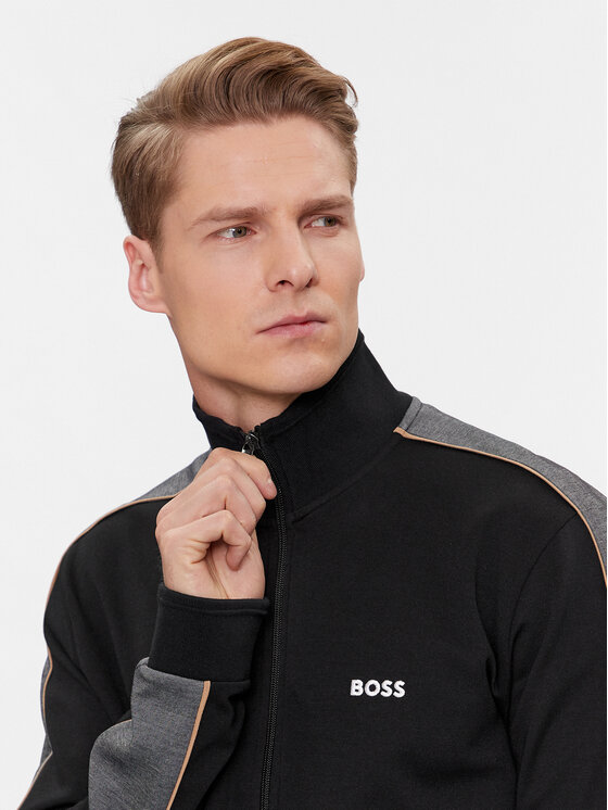 BOSS Boss Суитшърт 50511041 Черен Regular Fit