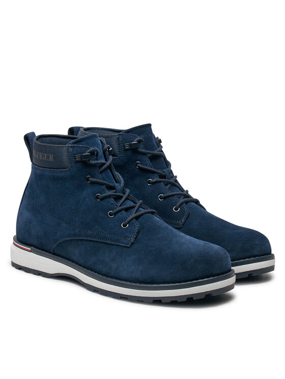 Tommy Hilfiger Tommy Hilfiger Auliniai batai Corporate FM0FM05147 Tamsiai mėlyna