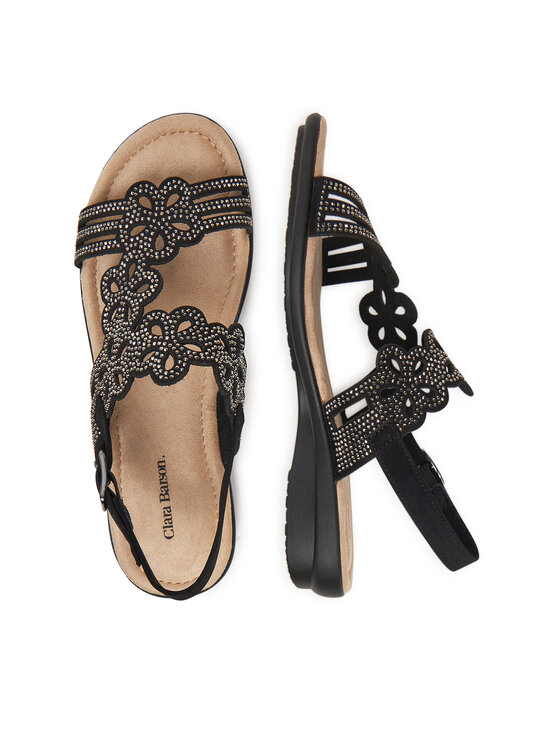 Clara Barson Clara Barson Sandalen WSXD015-06 Schwarz