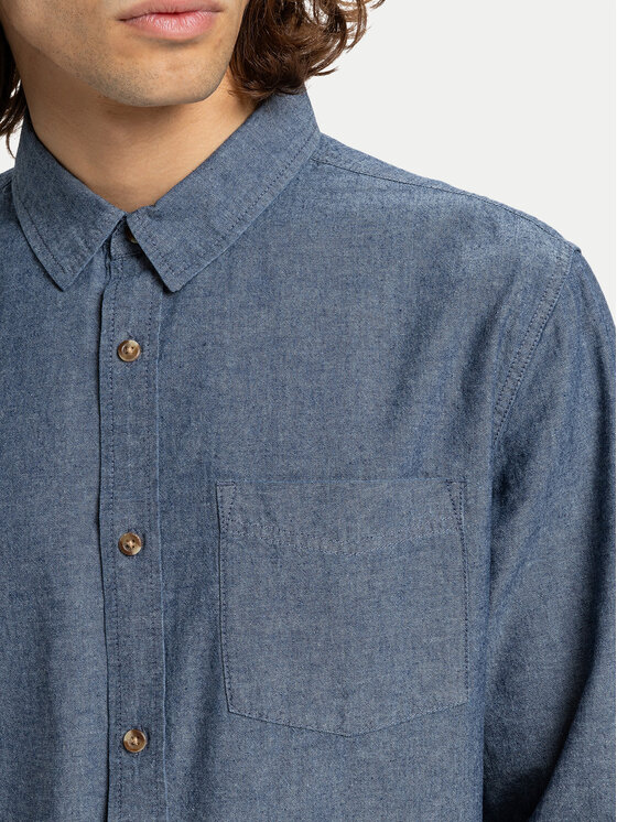 Quiksilver Quiksilver Camicia Yosemite Chambrayls EQYWT04660 Blu scuro Regular Fit