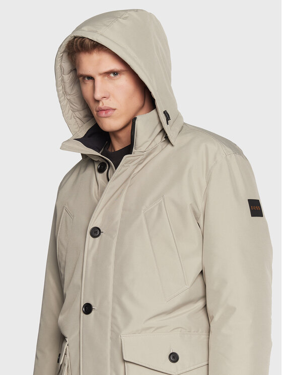 BOSS Boss Зимно яке Osiass 50477966 Бежов Regular Fit